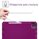 Чехол STR EVA с ручкой подставкой для Apple iPad Pro 11" (2021, 3-го поколения) детский Purple - изображение 8