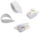 Набор медиаторов когтей на пальцы D'ADDARIO NATIONAL FINGER PICKS - White Celluloid, Large, 4 pack - изображение 4