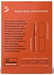 Трость для баритон саксофона D'Addario Rico - Baritone Sax #3.0 (1шт) - изображение 2