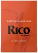 Трость для баритон саксофона D'Addario Rico - Baritone Sax #3.0 (1шт) - изображение 3