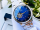 Чоловічий наручний годинник-скелетон Orient RA-AG0028L10B Срібло\Синій - зображення 4