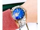 Чоловічий наручний годинник-скелетон Orient RA-AG0028L10B Срібло\Синій - зображення 9