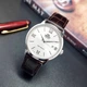Мужские удобные часы Orient RA-AC0F12S10B Серебро\Коричневый - изображение 1