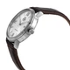 Мужские удобные часы Orient RA-AC0F12S10B Серебро\Коричневый - изображение 6