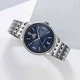 Мужские часы с минеральным стеклом Orient RA-AC0J09L10B Серебро\Синий - изображение 6