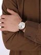 Мужские элегантные часы Orient RA-AC0F04S10B Золото\Коричневый - изображение 7