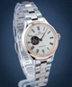 Жіночий наручний годинник з надійним браслетом Orient RE-ND0001S00B Золото\Срібло - зображення 4