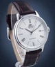 Мужские часы с прочным ремешком Orient RA-AC0J06S10B Серебро\Коричневый - изображение 3