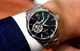 Мужские часы с люминесцентными стрелками Orient RE-AT0002E00B Серебро\Изумруд - изображение 1