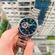 Мужские часы с люминесцентными стрелками Orient RE-AT0002E00B Серебро\Изумруд - изображение 6
