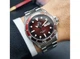 Мужские безупречные часы Orient RA-AA0814R19B Серебро\Бордовый - изображение 9