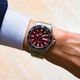 Мужские часы Orient RA-AA0003R19B Серебро\Бордовый дайверские - изображение 7