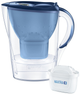 Фільтр-глечик Brita Marella Memo MX 2.4 л синій - зображення 1