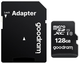 Goodram MicroSDXC 128GB UHS-I Class 10 + SD adapter + OTG Card reader (M1A4-1280R12) - obraz 1