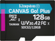 Kingston MicroSDXC 128GB Canvas Go! Plus Class 10 UHS-I U3 V30 A2 (SDCG3/128GBSP) - зображення 1