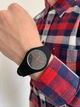 Чоловічий спортивний годинник Skmei Rubber Black II 9068 - изображение 3