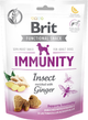 Ласощі для собак Brit Care Immunity комахи з імбиром 150 г (8595602539970) - зображення 1