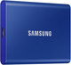 Dysk SSD Samsung Portable SSD T7 2TB USB 3.2 Type-C (MU-PC2T0H/WW) External Blue - obraz 2