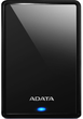 Жорсткий диск ADATA DashDrive Classic HV620S 1TB AHV620S-1TU31-CBK 2.5" USB 3.1 External Slim Black - зображення 1