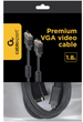 Cablexpert Premium VGA HD15M - HD15M 1,8 m 2 pierścienie ferrytowe (CC-PPVGA-6B) - obraz 4