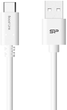 Kabel Silicon Power LK10AC USB Typ A - Typ C 1 m Biały (SP1M0ASYLK10AC1W) - obraz 1