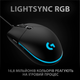 Mysz do gier Logitech G Pro Hero USB, czarna (910-005440) - obraz 3