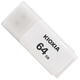 Pendrive KIOXIA TransMemory U202 64GB USB 2.0 White (LU202W064GG4) - obraz 1