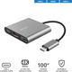 USB Hub Trust Dalyx 3-in-1 Multiport USB-C Adapter (23772) - obraz 6