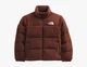 Куртка The North Face Sherpa Nuptse з високим ворсом M коричнева - зображення 5