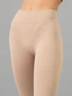 Леггинсы бесшовные женские из микрофибры Giulia Leggings model 2 Naturalle S/M Бежевые - изображение 6