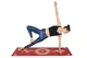 Коврик для йоги, фитнеса ProSource Tao Yoga Mat 183x61x0.5 см (PS-1923-red), красный - изображение 4