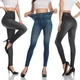 Джегінси Чорний Slim 'N Lift Caresse Jeans Джинсові штани Size S/М - зображення 6