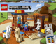 Zestaw klocków LEGO Minecraft Punkt handlowy 201 element (21167) - obraz 1