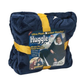 Тёплый и мягкий плед-толстовка Huggle Ultra Plush Blanket Hoodie One size Fits all с капюшоном Синий - изображение 8