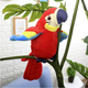 Інтерактивна іграшка папуга Parrot Talking повторює слова та махає крилами Зелений - зображення 2