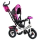 Детский велосипед трехколесный Best Trike 3390 / 10-777 с пультом и фарой малиновый - изображение 3