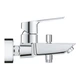 Cмеситель для ванны однорычажный с коротким изливом GROHE QuickFix Start 24206002 хром латунь CV030583 - изображение 4