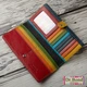 Большой женский кошелек Rainbow из натуральной кожи DR. BOND PR-210302-34621 бордовый - изображение 3