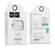 Навушники HOCO M1 Original Series Earphones (3.5 mm mini-Jack) з мікрофоном White - зображення 2