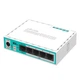 Маршрутизатор пятипортовый Mikrotik hEX lite RB750R2 850MHz CPU 64MB RAM 5LAN портов RouterOS L4 plastic VPN - изображение 1