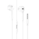 Проводные Наушники с микрофоном Hoco M101 Crystal joy wire-controlled earphones with microphone White - изображение 3