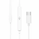 Навушники HOCO M80 Original series earphones for Type-C display set(20PCS) White - изображение 3