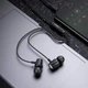 Навушники HOCO M88 Graceful universal earphones with mic Black - зображення 4