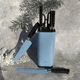 Набір ножів Edenberg EB-11027-Blue 7 предметів блакитний - зображення 1