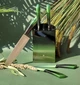 Набір ножів Edenberg EB-11003-Green 6 предметів зелений - зображення 1
