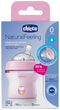 Пляшка для годування пластикова Chicco Natural Feeling Color 150 мл 0 м + Рожева (81311.10) - зображення 9