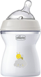 Пляшечка для годування пластикова Chicco Natural Feeling із силіконовою соскою від 2 місяців 250 мл (81323.30) - зображення 1