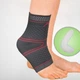 Бандаж трикотажный на голеностопный сустав с силиконовыми подушечками Orthopoint REF-720 дышащий, Размер M - изображение 1