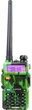 Рация Baofeng UV-5R Green + Гарнитура Baofeng c кнопкой РТТ - изображение 1