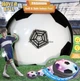 Интерактивный летающий футбольный мяч для дома Детский аэромяч Hoverball с LED подсветкой и музыкой Аэрофутбол - изображение 10